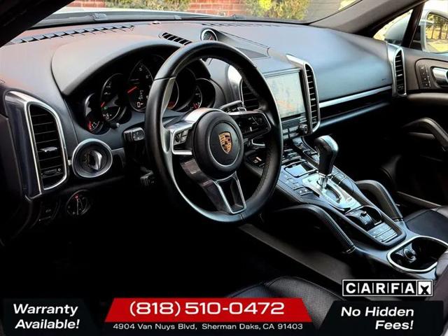 2018 Porsche Cayenne Platinum Edition