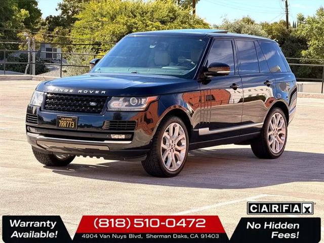 2014 Land Rover Range Rover 3.0L V6 Supercharged HSE