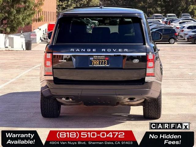 2014 Land Rover Range Rover 3.0L V6 Supercharged HSE