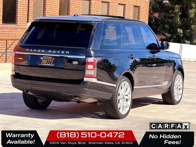 2014 Land Rover Range Rover 3.0L V6 Supercharged HSE