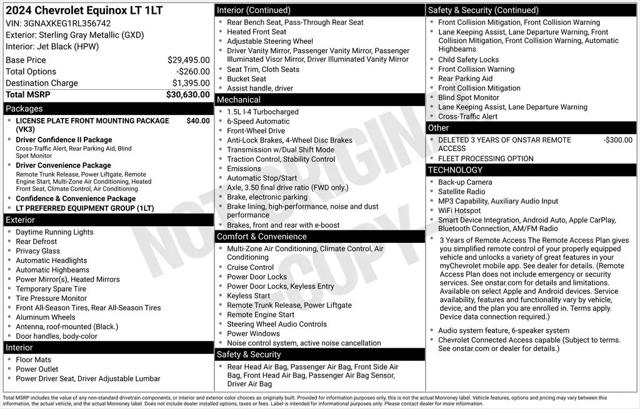 2024 Chevrolet Equinox FWD LT for sale in Santa Clara, CA