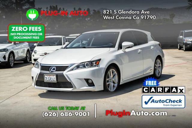 2015 Lexus CT 200h 200h for sale in West Covina, CA