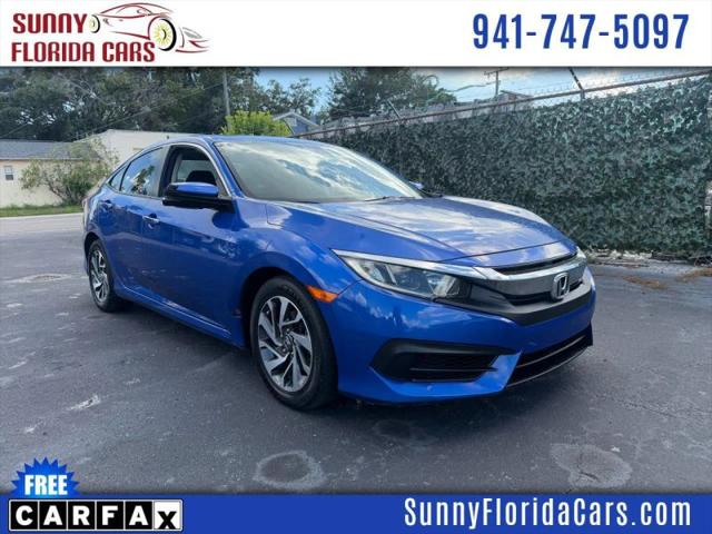 2018 Honda Civic EX for sale in Bradenton, FL