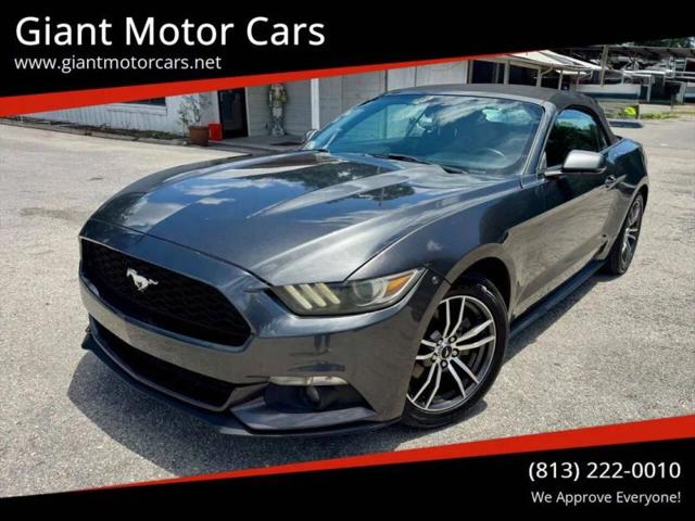 2016 Ford Mustang EcoBoost Premium for sale in Tampa, FL