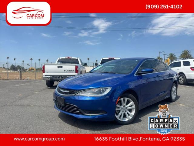 2017 Chrysler 200 Touring for sale in Fontana, CA