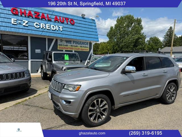2018 Jeep Grand Cherokee Overland 4x4 for sale in Springfield, MI