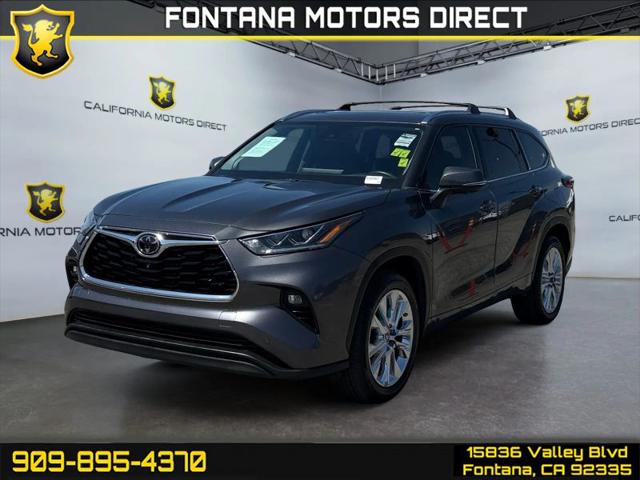 2024 Toyota Highlander Limited for sale in Fontana, CA