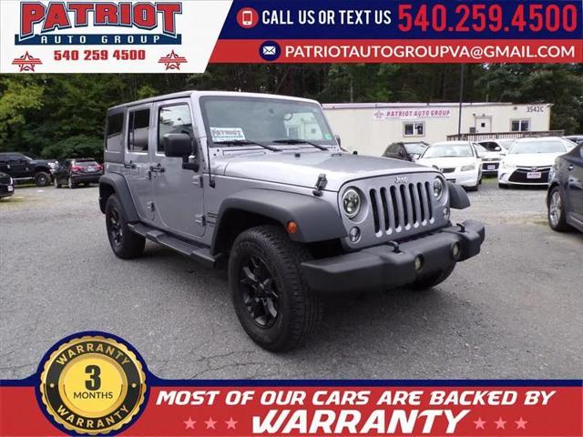 2015 Jeep Wrangler Unlimited Sport for sale in Stafford, VA