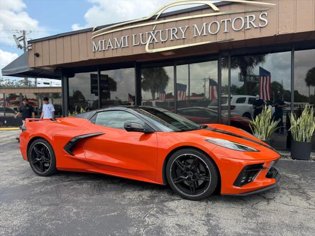 2021 Chevrolet Corvette Stingray RWD Convertible 2LT for sale in Miami, FL