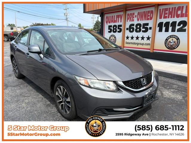 2013 Honda Civic EX for sale in Rochester, NY