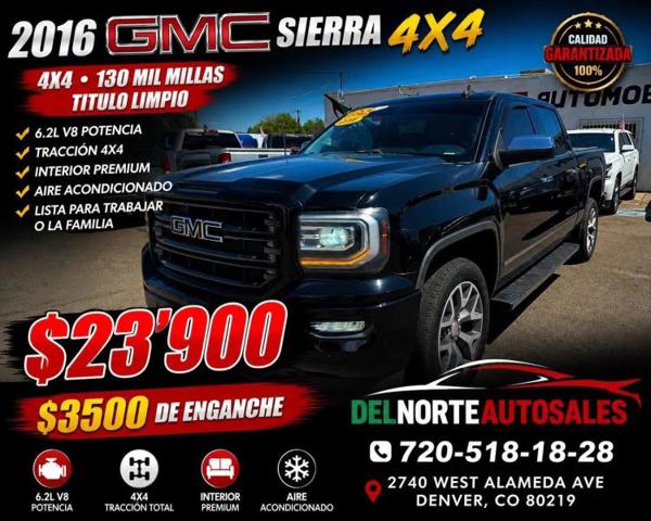 2016 GMC Sierra 1500 SLT for sale in Denver, CO