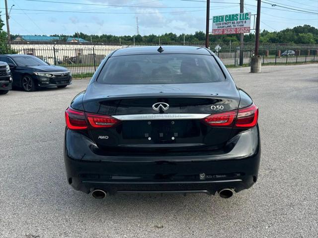 2021 INFINITI Q50 PURE AWD for sale in Sugar Land, TX