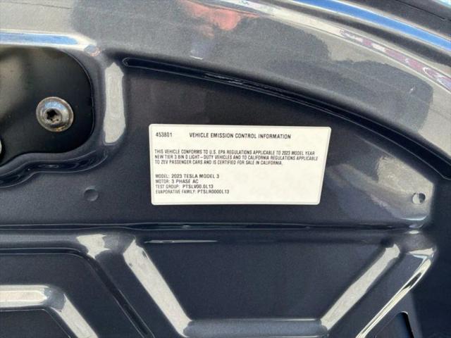 2023 Tesla Model 3 Rear-Wheel Drive