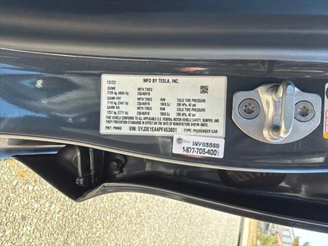 2023 Tesla Model 3 Rear-Wheel Drive