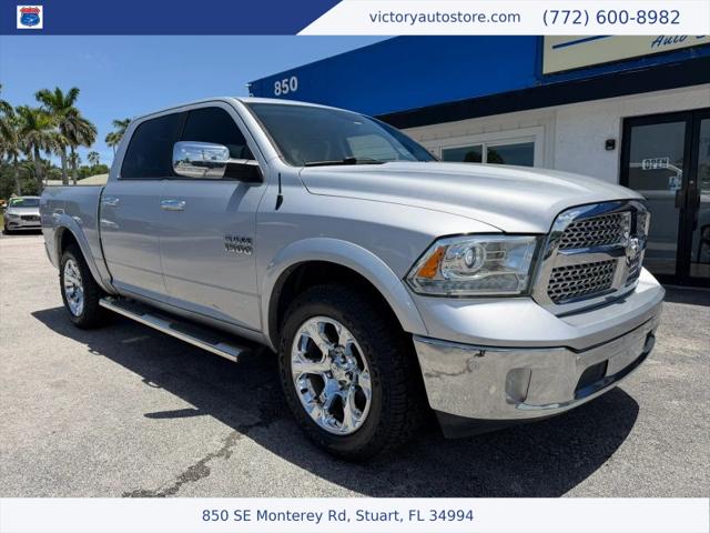 2018 Ram 1500 Laramie Crew Cab 4x4 5'7" Box for sale in Stuart, FL