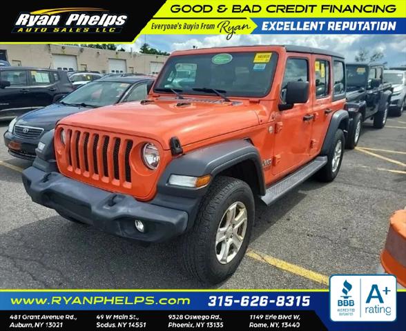 2020 Jeep Wrangler Sport S 4x4 for sale in Sodus, NY