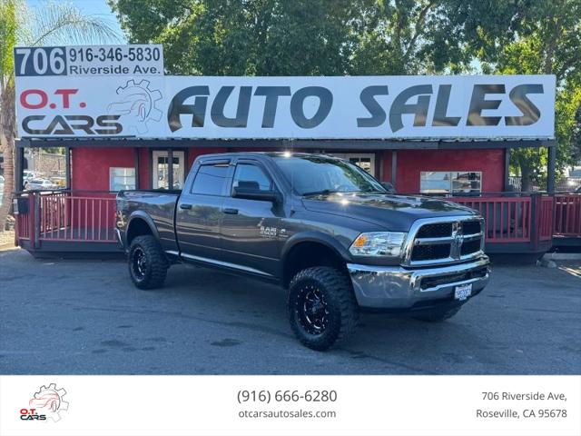 2018 Ram 2500 Tradesman Crew Cab 4x4 6'4" Box for sale in Roseville, CA