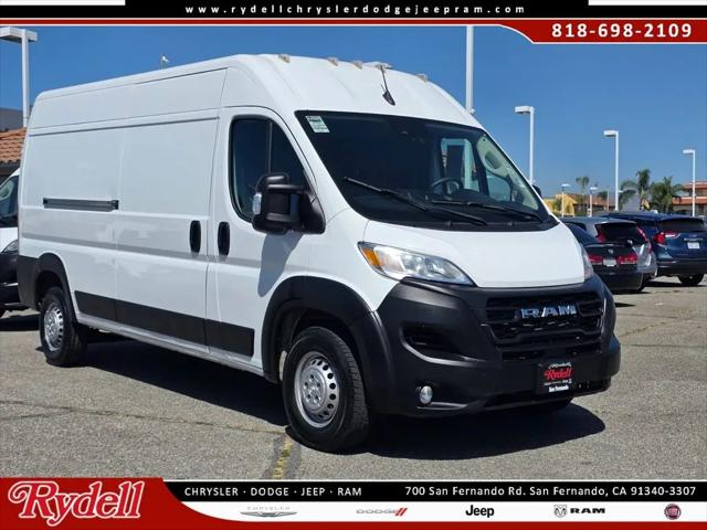 2024 Ram ProMaster 2500 Cargo Van Tradesman High Roof 159" WB w/Pass Seat for sale in San Fernando, CA