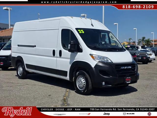 2025 Ram ProMaster 2500 Cargo Van Tradesman High Roof 159" WB w/Pass Seat for sale in San Fernando, CA