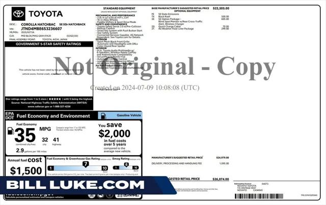 2025 Toyota Corolla SE for sale in Phoenix, AZ