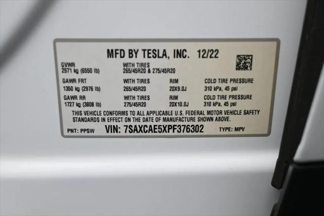 2023 Tesla Model X Standard Range
