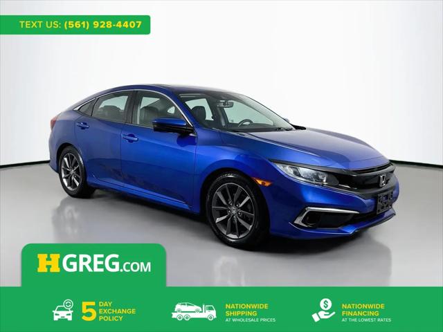2020 Honda Civic EX-L for sale in West Palm Beach, FL