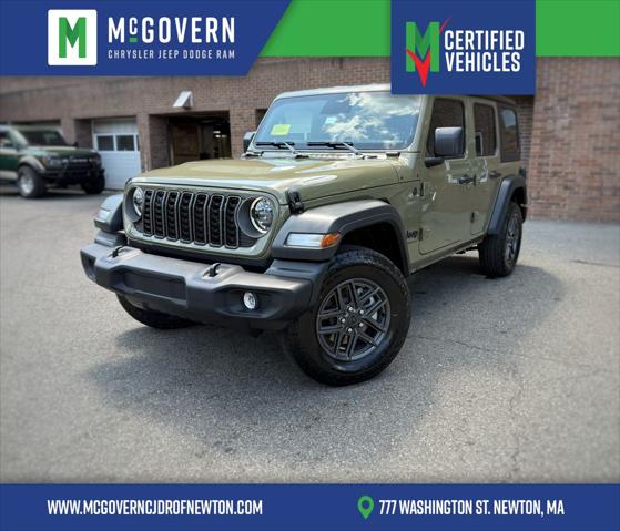 2026 Jeep Wrangler 4-Door Sport S 4x4 for sale in Newton, MA