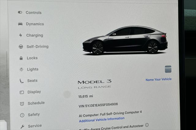 2025 Tesla Model 3 Long Range Rear-Wheel Drive