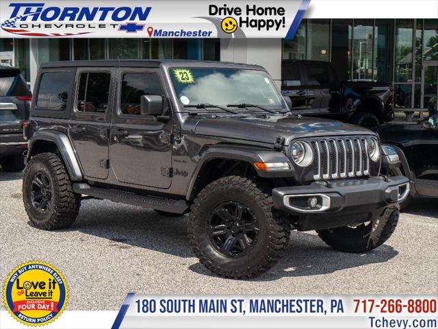 2023 Jeep Wrangler 4-Door Sahara 4x4 for sale in Manchester, PA