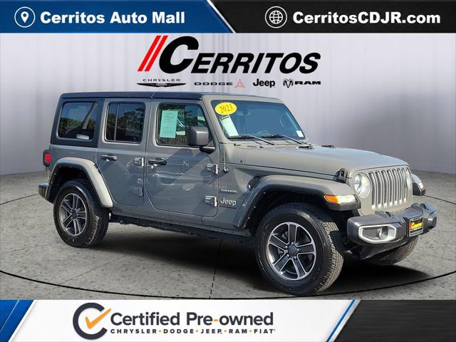 2023 Jeep Wrangler 4-Door Sahara 4x4 for sale in Cerritos, CA