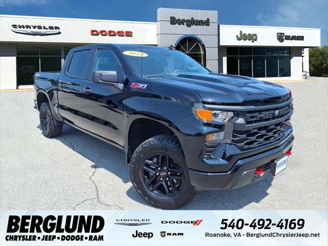 2024 Chevrolet Silverado 1500 4WD Crew Cab Short Bed Custom Trail Boss