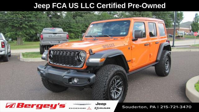 2025 Jeep Wrangler 4-Door Willys 4x4 2025 Jeep Wrangler 4-Door Willys 4x4