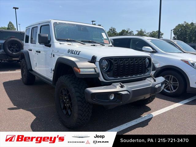 2025 Jeep Wrangler 4-Door Willys 4x4 2025 Jeep Wrangler 4-Door Willys 4x4