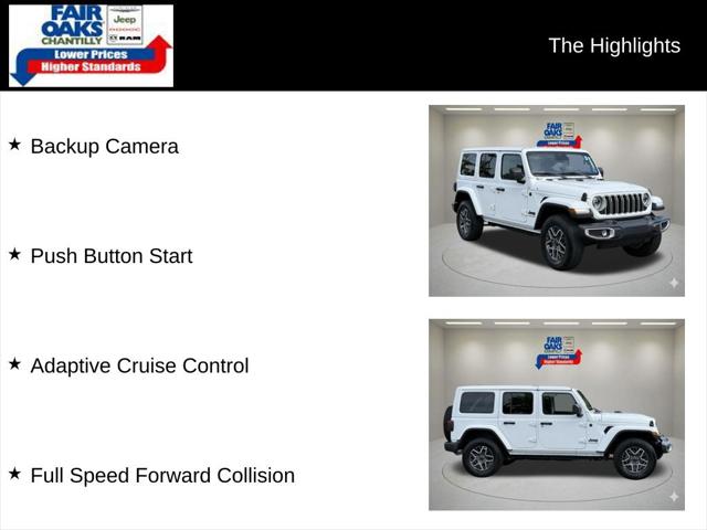 2025 Jeep Wrangler 4-Door Sahara 4x4 2025 Jeep Wrangler 4-Door Sahara 4x4