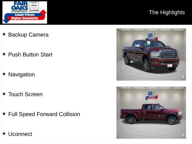 2022 RAM 2500 Limited Longhorn Crew Cab 4x4 64 Box 2022 RAM 2500 Limited Longhorn Crew Cab 4x4 64 Box