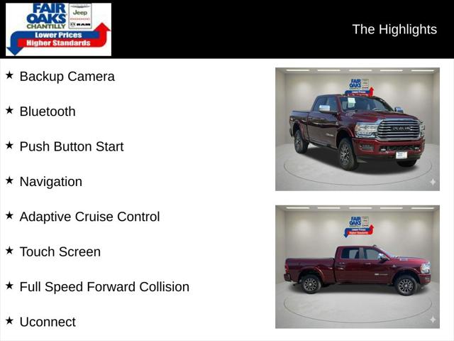 2022 RAM 2500 Limited Longhorn Crew Cab 4x4 64 Box 2022 RAM 2500 Limited Longhorn Crew Cab 4x4 64 Box