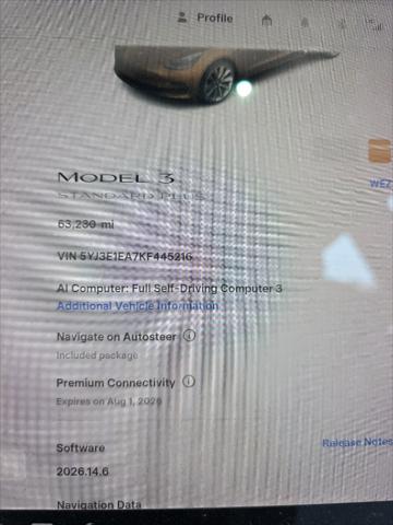 2019 Tesla Model 3 Standard Range Plus