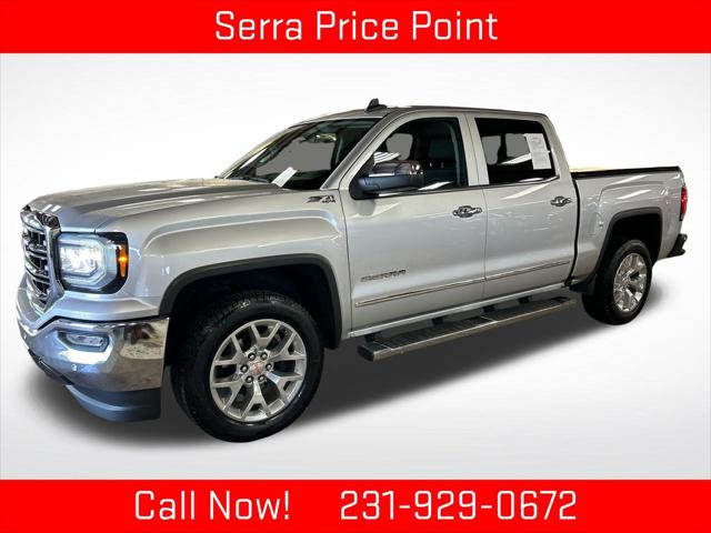 2018 GMC Sierra 1500 SLT for sale in TRAVERSE CITY, MI