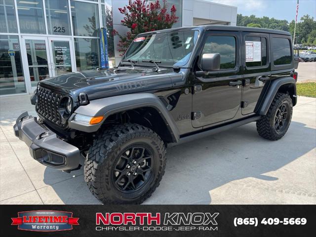 2025 Jeep Wrangler 4-Door Willys 4x4 for sale in Knoxville, TN