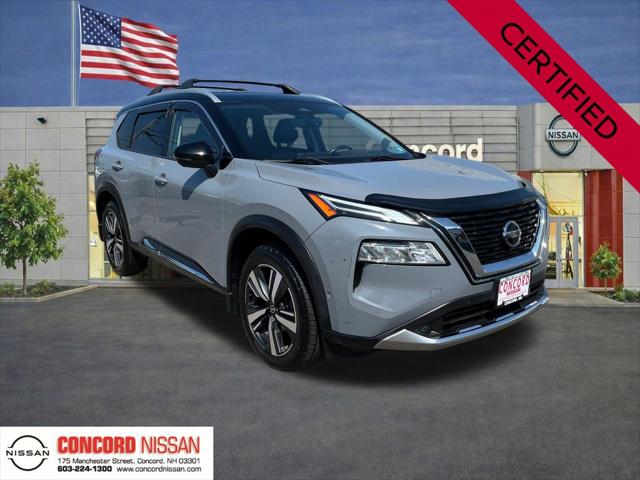 2021 Nissan Rogue Platinum Intelligent AWD for sale in Concord, NH