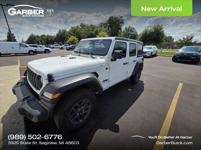 2024 Jeep Wrangler 4-Door Sport S 4x4 for sale in Saginaw, MI