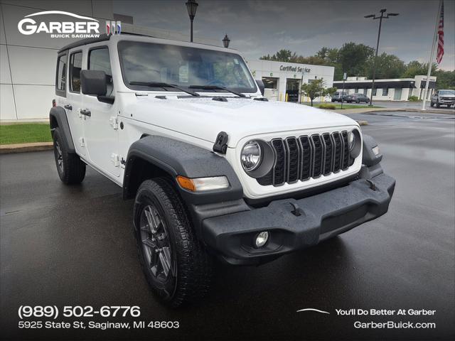 2024 Jeep Wrangler 4-Door Sport S 4x4 for sale in Saginaw, MI