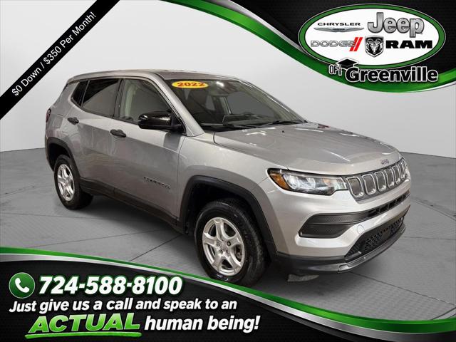 2022 Jeep Compass Sport 4x4 for sale in Greenville, PA