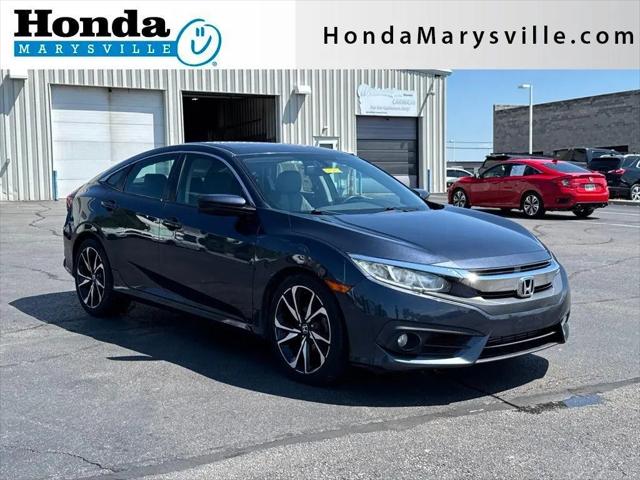 2017 Honda Civic EX-L for sale in Marysville, OH