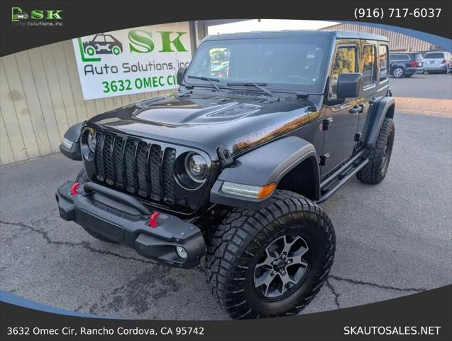 2018 Jeep Wrangler Unlimited Rubicon 4x4 for sale in Rancho Cordova, CA