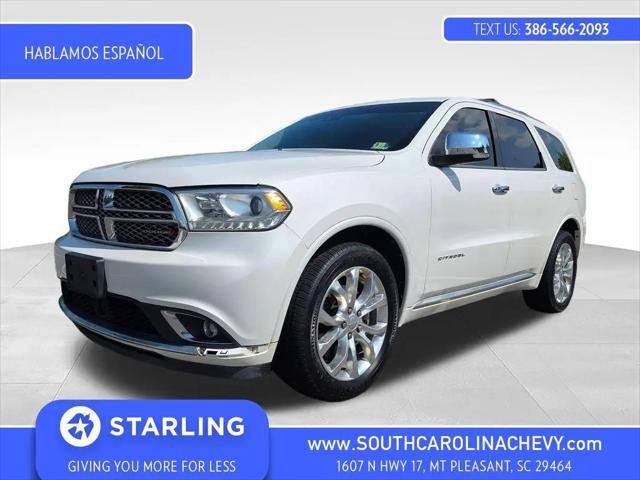 2017 Dodge Durango Citadel AWD for sale in Mount Pleasant, SC