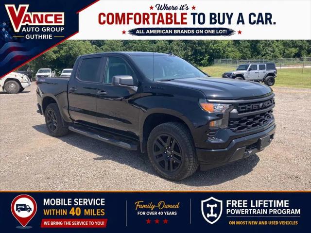 2024 Chevrolet Silverado 1500 4WD Crew Cab Short Bed Custom for sale in Guthrie, OK