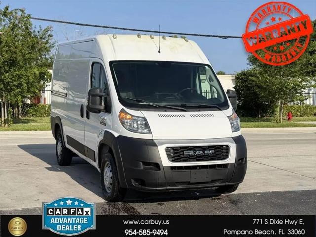 2019 Ram ProMaster Cargo Van High Roof 136 WB for sale in Pompano Beach, FL