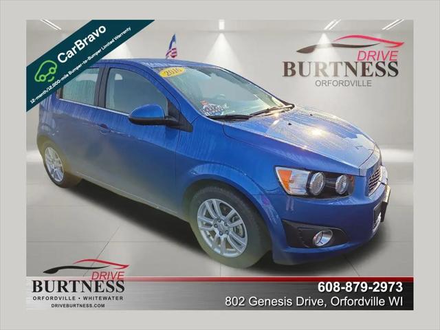 2016 Chevrolet Sonic LT Auto for sale in Orfordville, WI