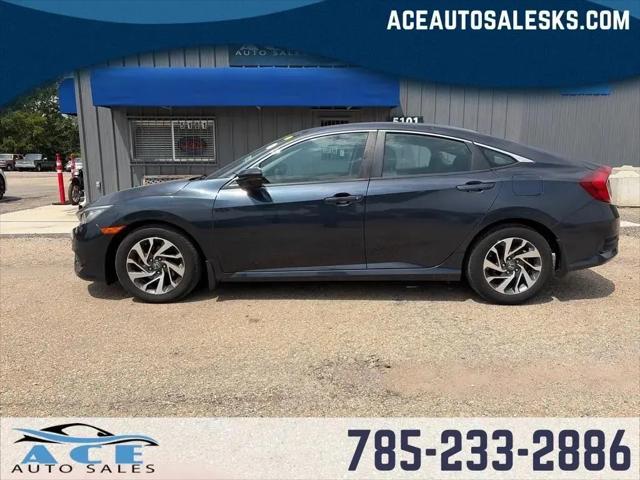 2016 Honda Civic EX for sale in Topeka, KS